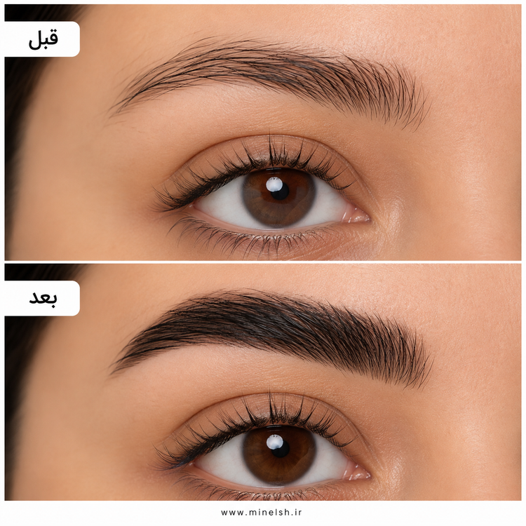ژل ابرو مشکی مورلی