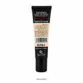 کرم پودر تیوپی مهرونا مدل Derma Make-Up Cover SPF15 | پوشش بالا و فینیش مات | حجم ۴۰ میلی گرم