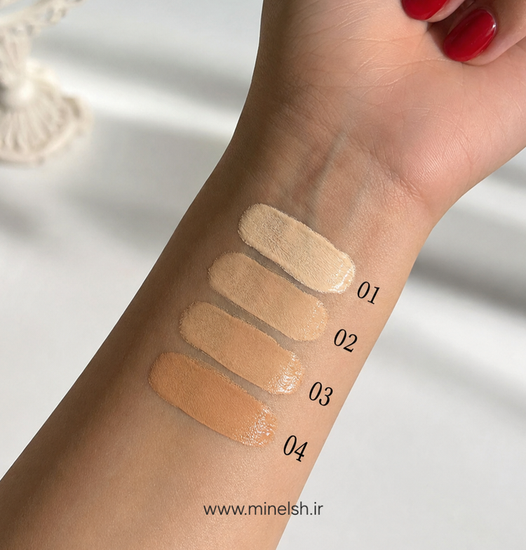 کرم پودر تیوپی مهرونا مدل Derma Make-Up Cover SPF15 | پوشش بالا و فینیش مات | حجم ۴۰ میلی گرم