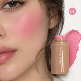 رژگونه استیکی ماکسی بیوتی Muxi Beauty | پیگمنت بالا و ماندگاری بالا
