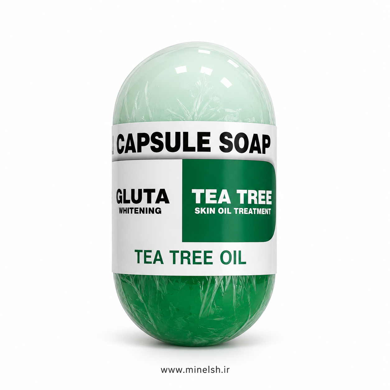 صابون کپسولی گلوتاتیون تی‌تری سبز Phil Skin اورجینال | مناسب پوست چرب و مستعد جوش